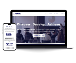 Maviento Media - Knowledge Continuum Website Design