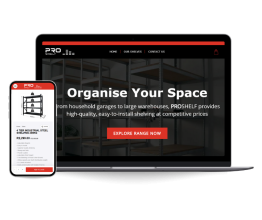 Maviento Media - ProShelf Website Design